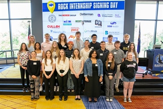 High School Students Begin 2025 Summer Rock Internships