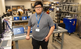 Get to Know Alexander Castellanos, IT Department Intern