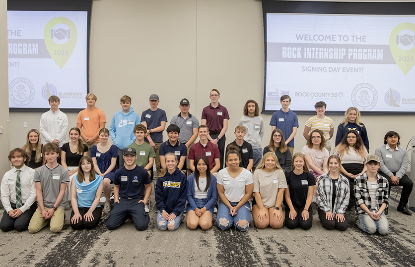 Employers, High School Students Come Together as 2023 Rock County Internship Program Kicks-Off