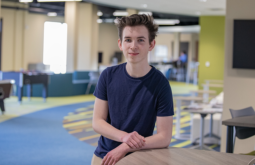 Ahead of the Curve: An Interest in Programming Takes James Mathesius to New Heights