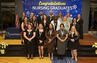 Blackhawk Pinning Ceremony Honors 18 Nursing Graduates for December 2025