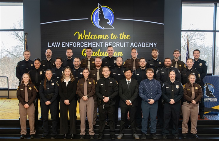 26 New Recruits Graduate From Blackhawk’s Law Enforcement Academy