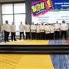 The Culinary Arts students who prepared the food received a standing ovation.