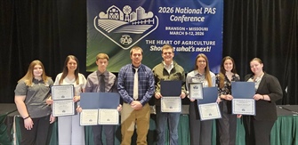 Blackhawk Agricultural Students Win Awards at National PAS Conference