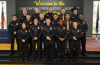16 New Recruits Graduate from Blackhawk’s Law Enforcement Academy