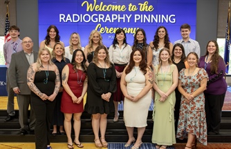 Blackhawk's Radiography Graduates Recognized in Pinning Ceremony