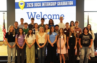 High School Students Complete 2026 Summer Rock Internship Program