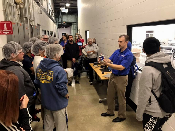 tour at manufacturing partner facility
