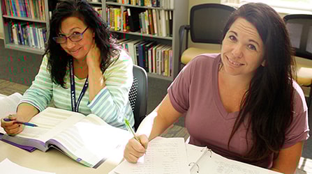 Students in a classroom setting