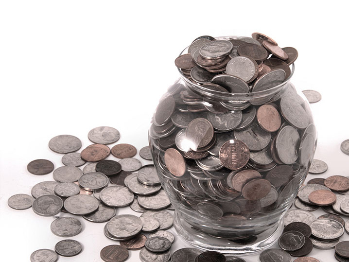 Coins in a Jar